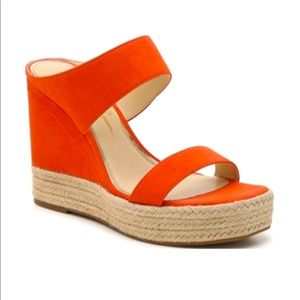 Size 9 Jessica Simpson Saphita Espadrille in Oxy Fire!
